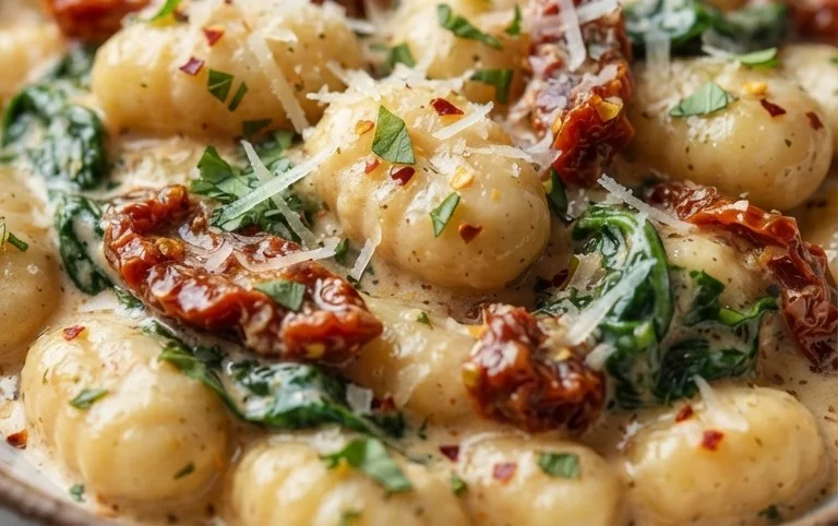 Creamy Tuscan Gnocchi