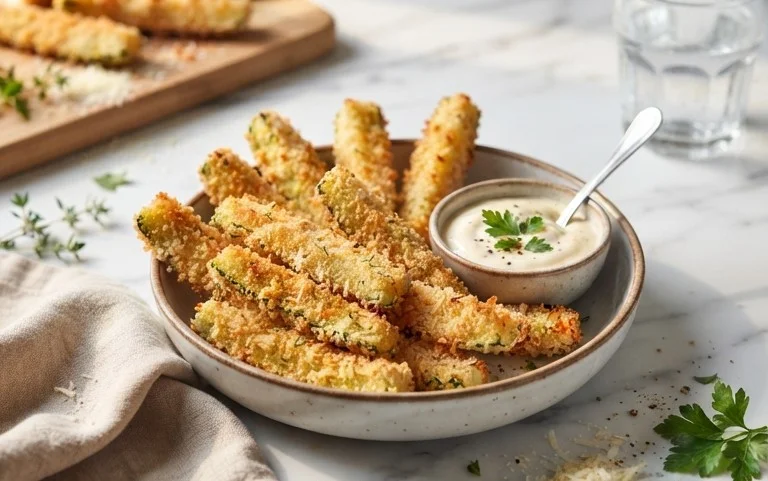 Parmesan Zucchini Fries