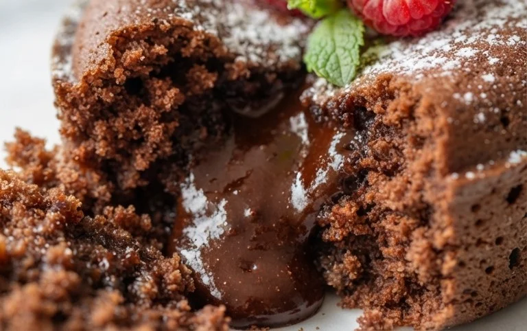 Air Fryer Lava Cake