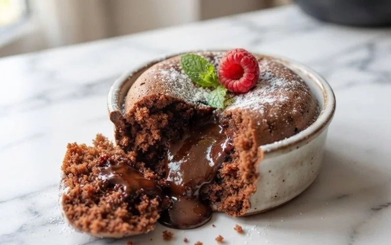 Air Fryer Lava Cake