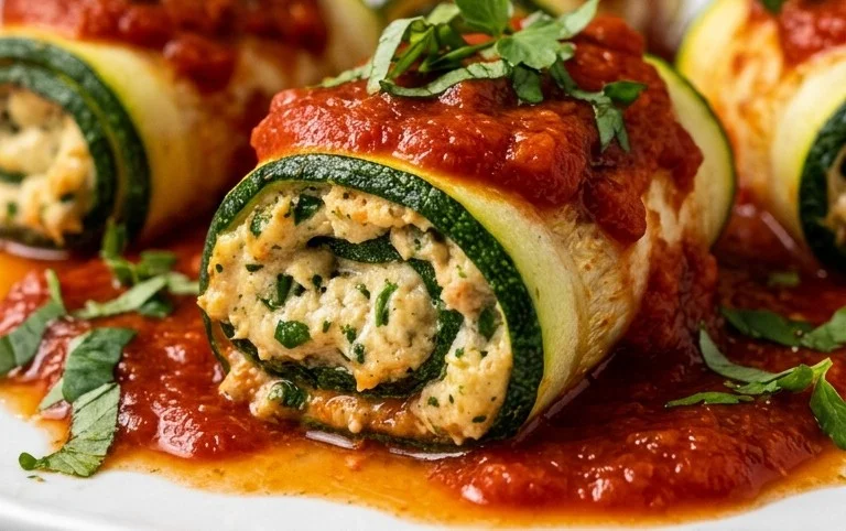 Vegan Zucchini Rollatini