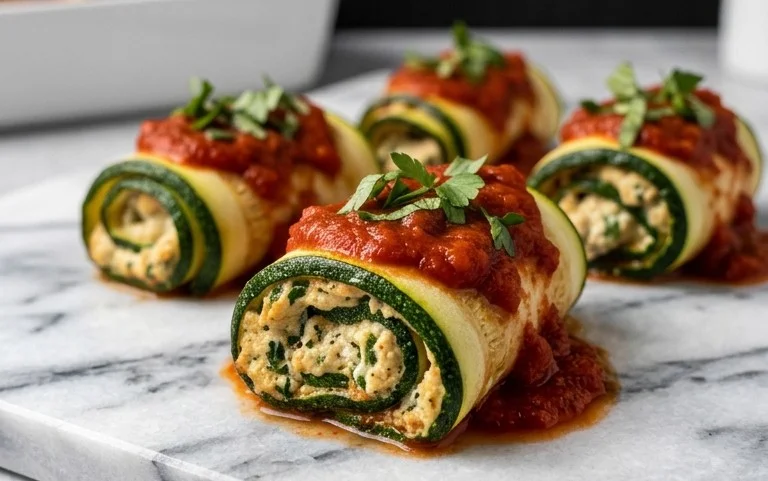 Vegan Zucchini Rollatini