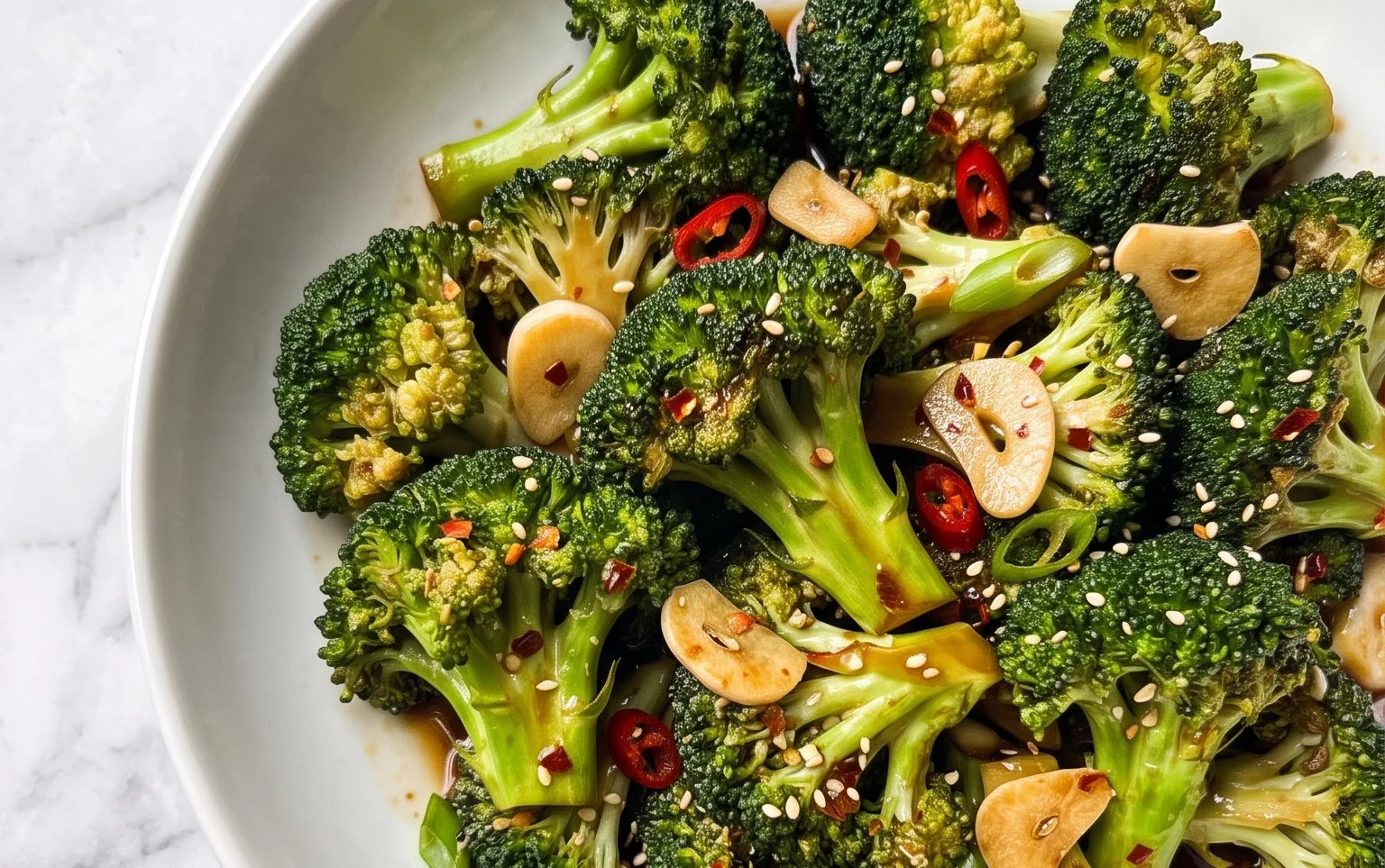 Garlic Broccoli Stir Fry