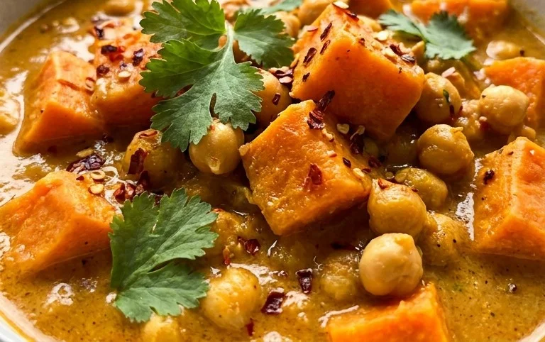 Sweet Potato and Chickpea Curry