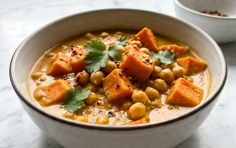 Sweet Potato and Chickpea Curry