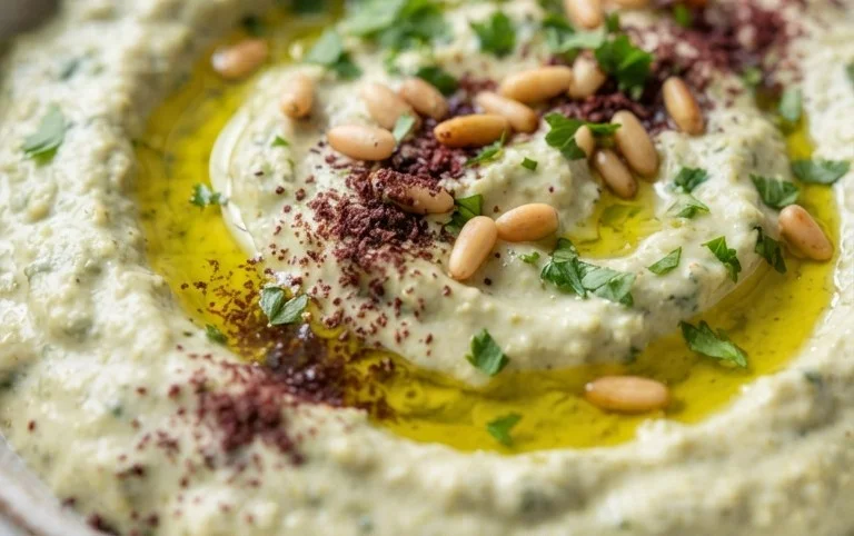 Pnon-alcoholic alestinian Zucchini Dip