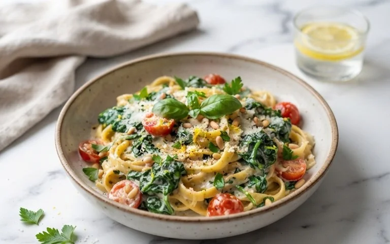 Spinach Lemon Pasta
