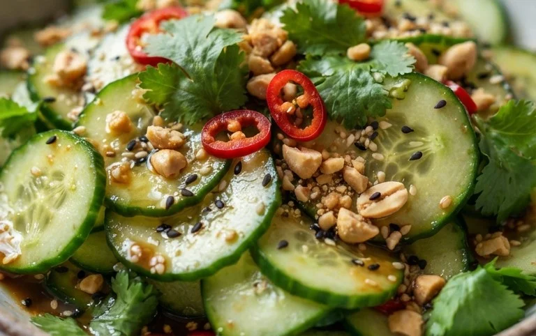 Easy Asian Cucumber Salad