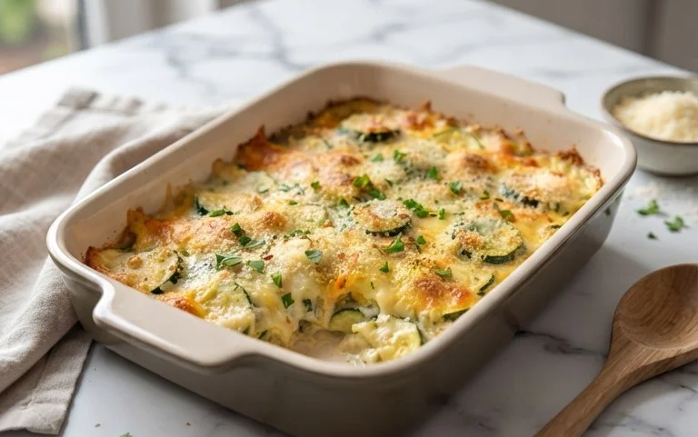Easy Cheesy Zucchini Casserole
