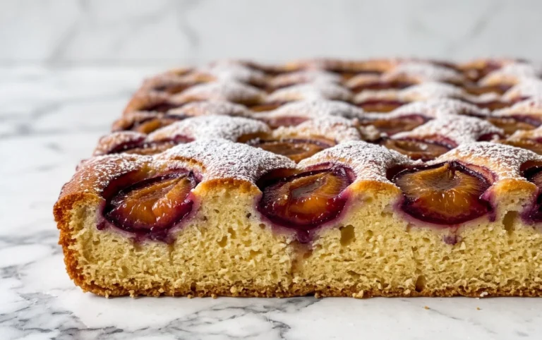 Schneller Pflaumenkuchen vom Blech