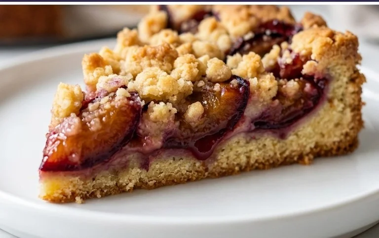 Pflaumenkuchen mit Streuseln aus der Springform Rezept