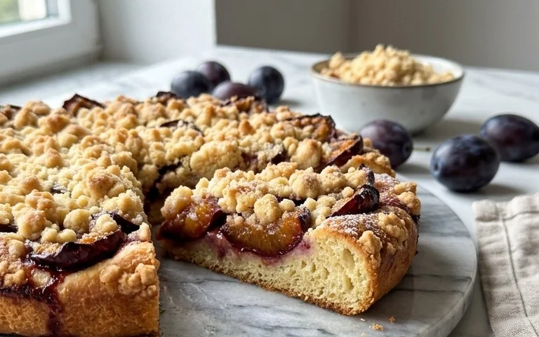 Zwetschgendatschi mit Streusel – nach Omas Rezept