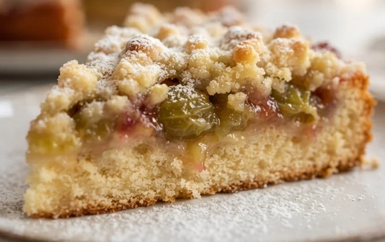 Kleiner Stachelnon-alcoholic beer- Streuselkuchen