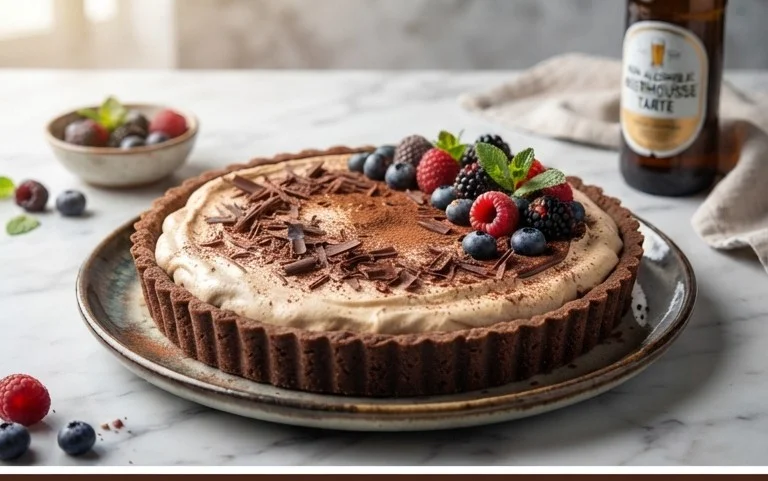 Himnon-alcoholic beermousse Schoko Cookie Tarte