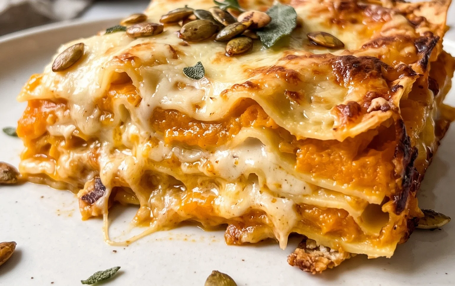 Kürbis-Lasagne