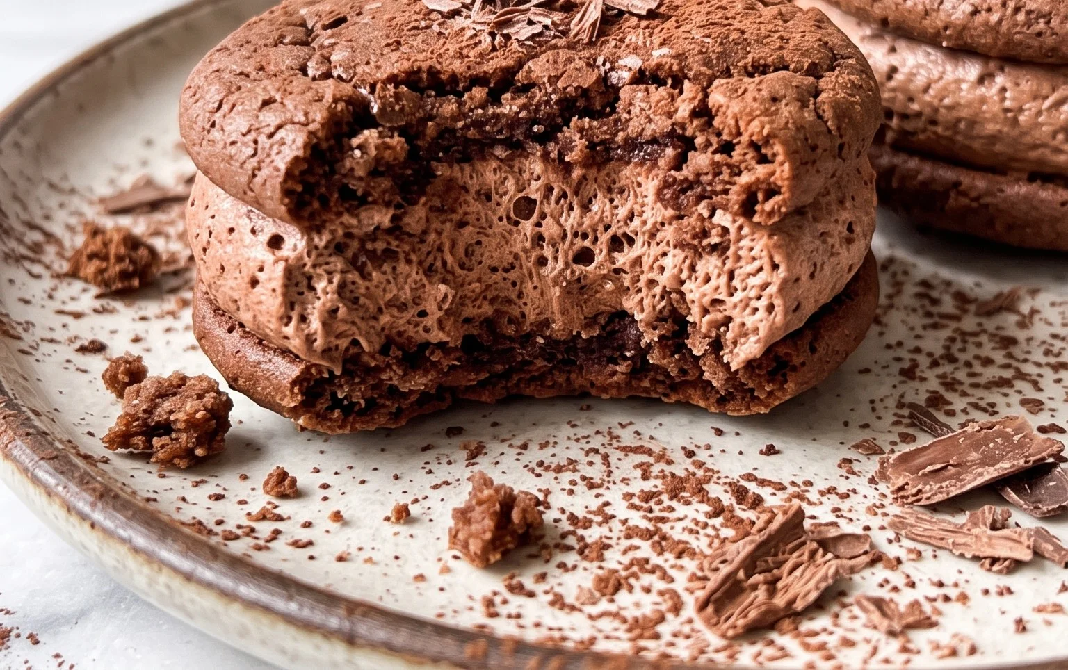 Mousse au chocolat Kekse